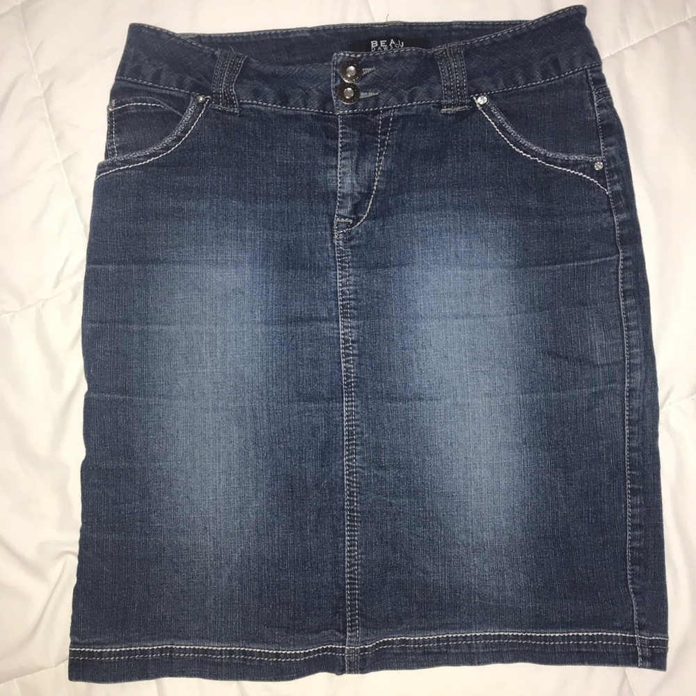 Jean skirt/negotiable